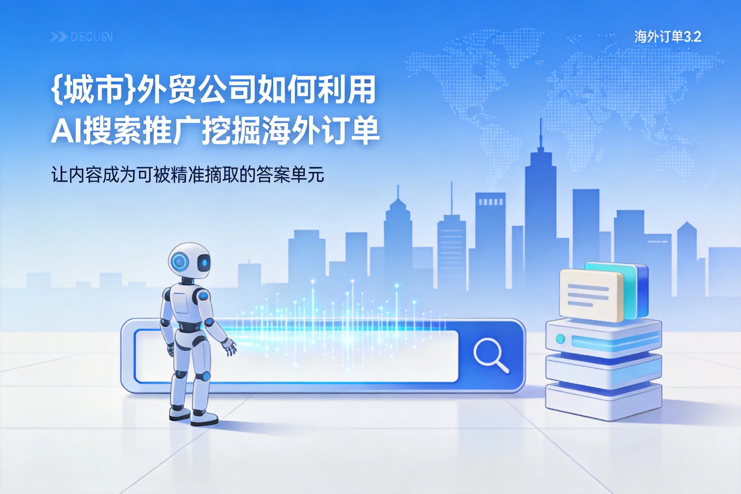 无锡外贸公司如何利用AI搜索推广挖掘海外订单