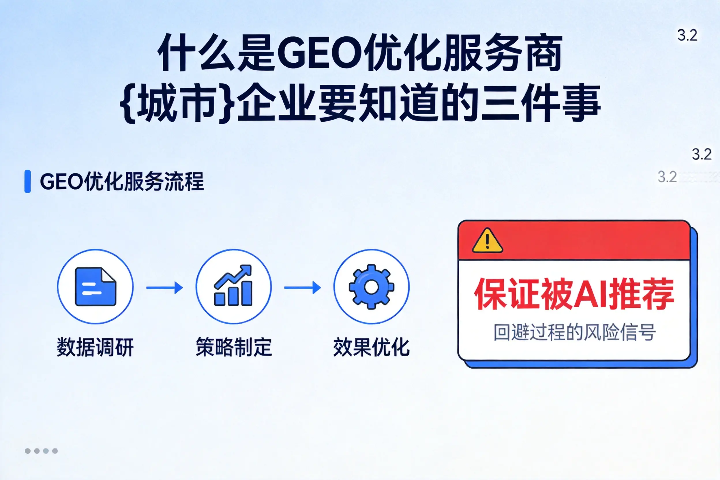 什么是GEO优化服务商无锡企业要知道的三件事