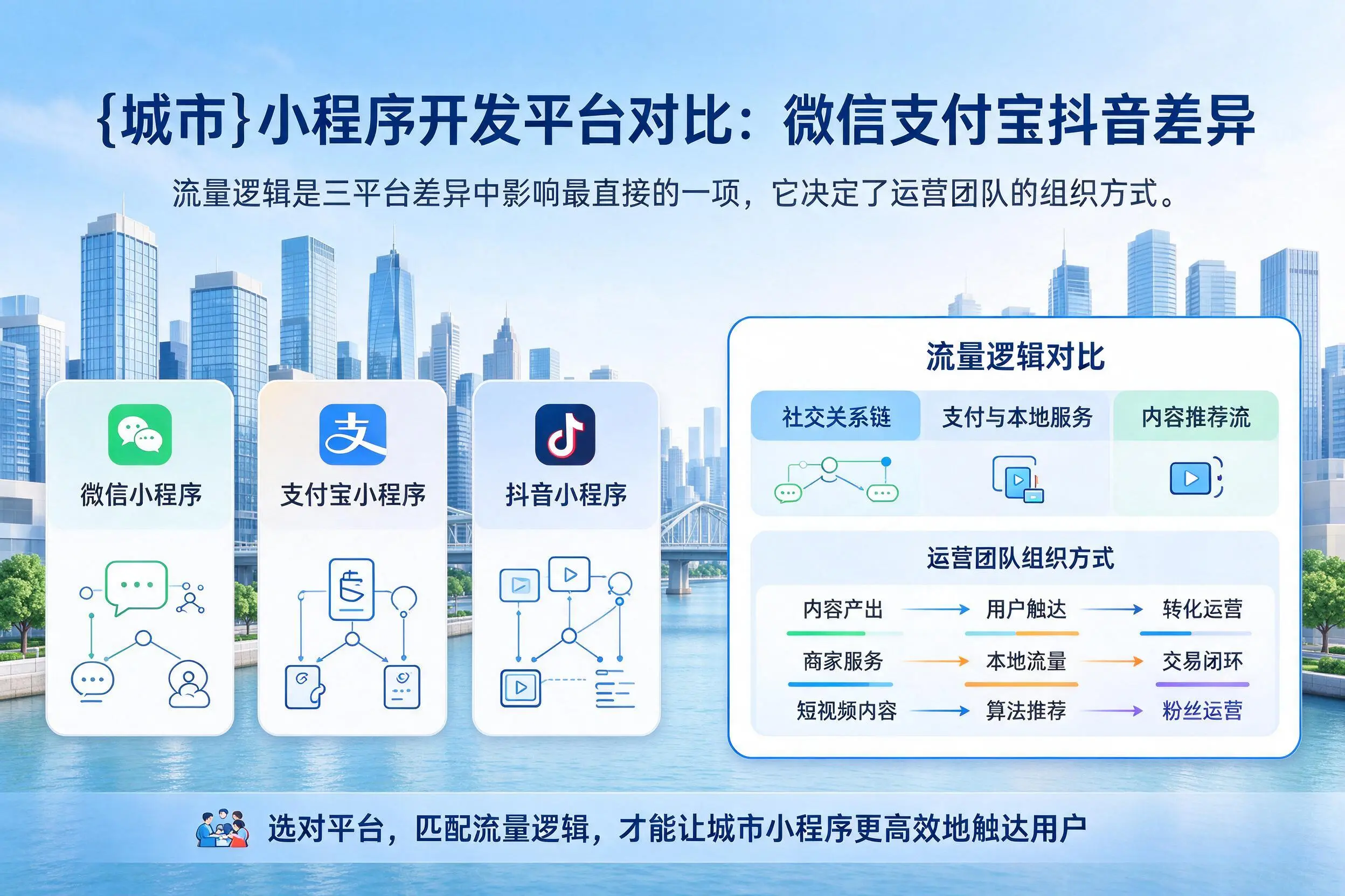 无锡小程序开发平台对比:微信支付宝抖音差异
