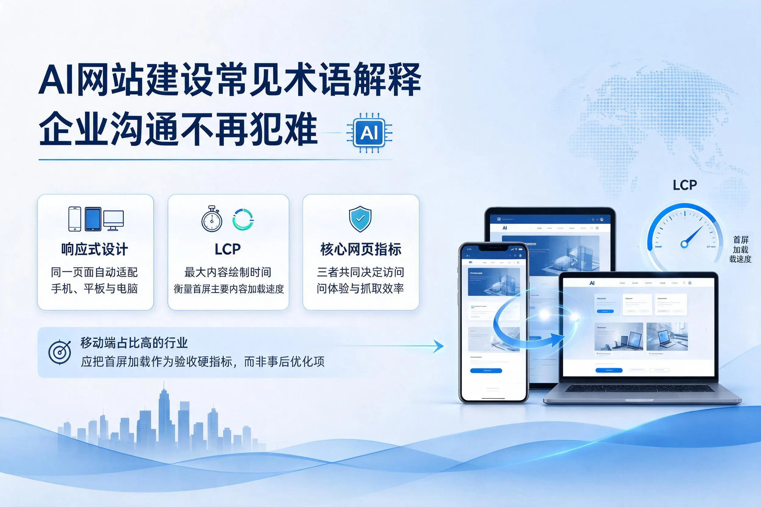 AI网站建设常见术语解释,无锡企业沟通不再犯难